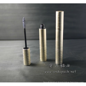 Slim matte engrave mascara tube